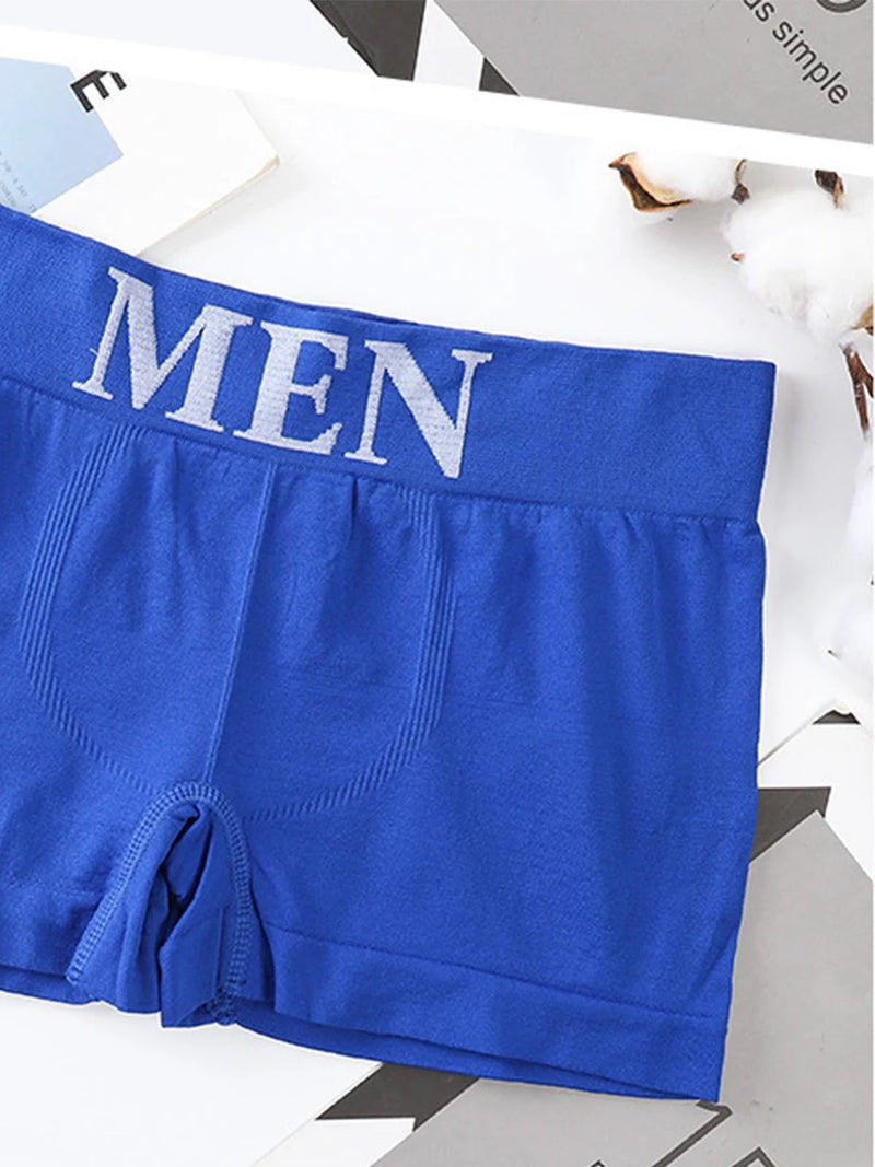 5 pcs de cueca boxer masculina