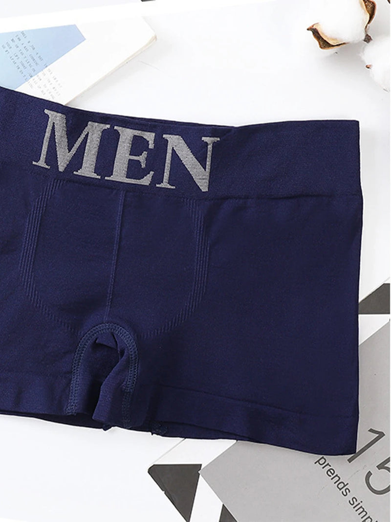 5 pcs de cueca boxer masculina