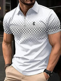 camisa polo com zíper