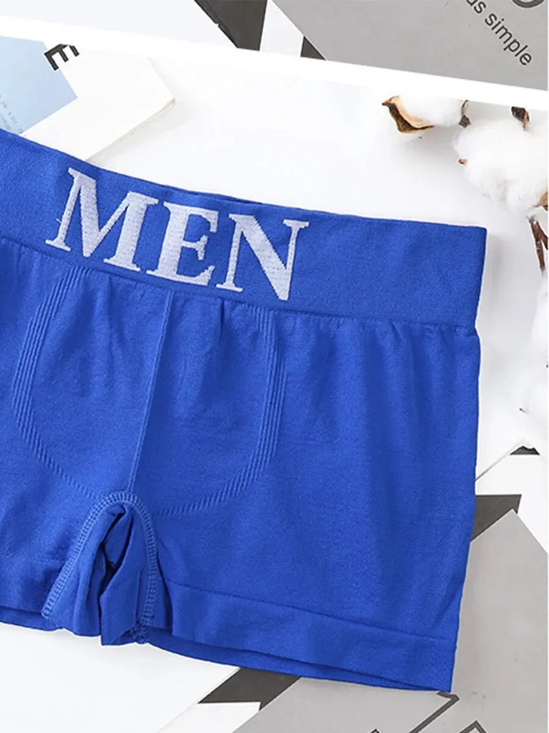 5 pcs de cueca boxer masculina